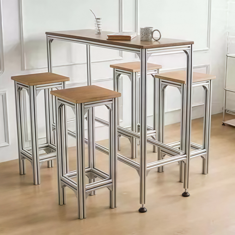 Furniture Hardware Shop - solid wood high bar table and