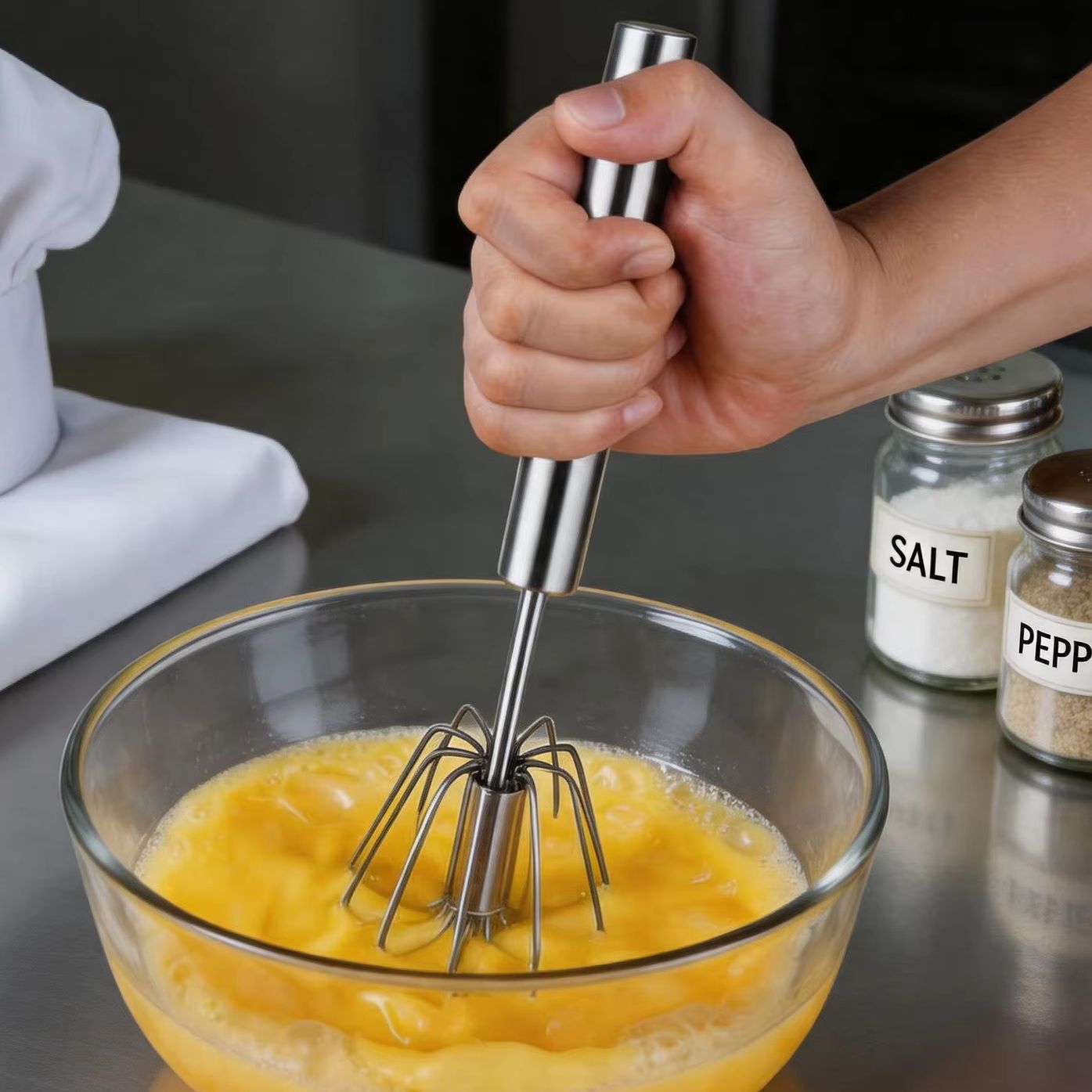 Furniture Hardware And Fittings - Stainless Steel Semi-automatic Egg Beater/Home Furniture