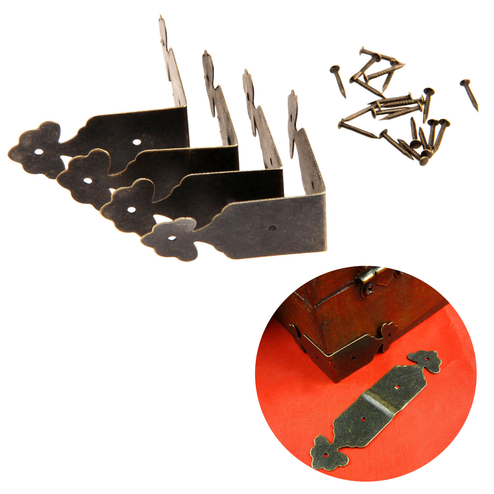 4pcs Decorative Corner Protect - Furniture Hardware Covers recension och pris