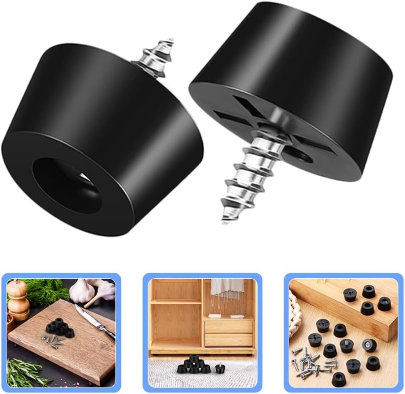 80/8pcs Rubber Pads Floor Prot - Furniture Hardware Covers recension och pris