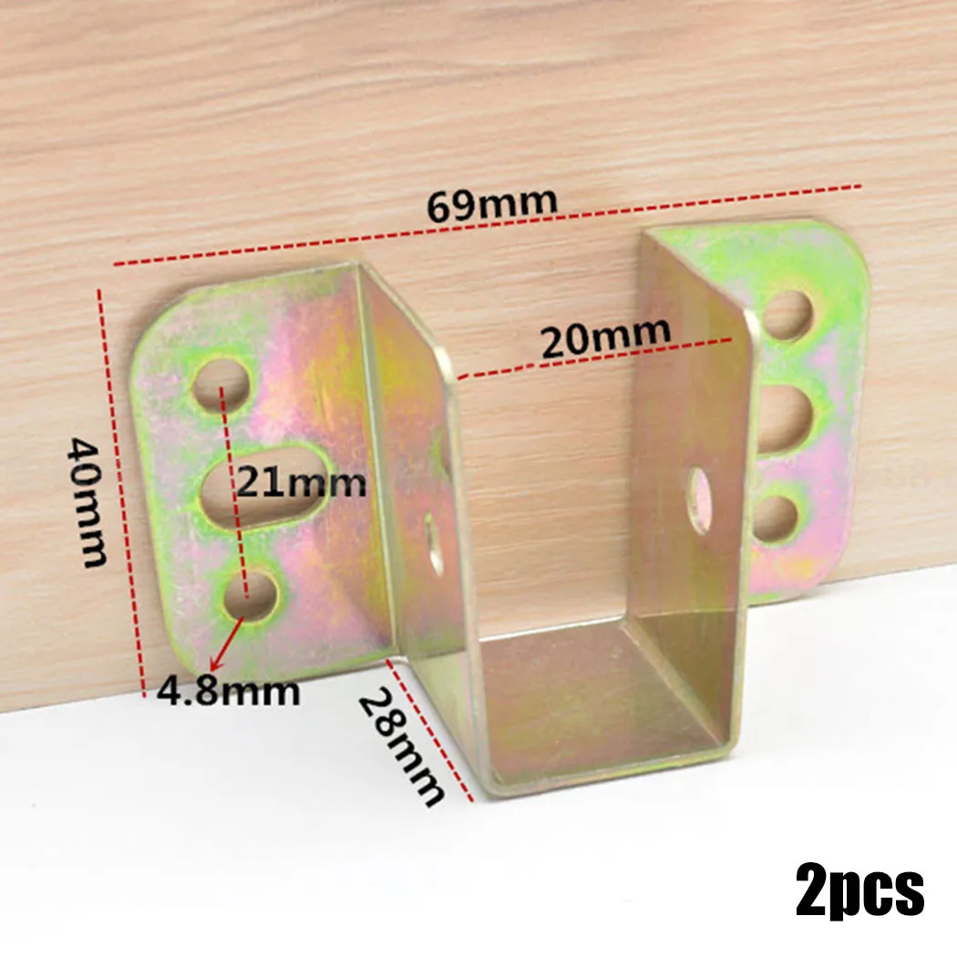 2pcs U Shaped Metal Bed Bracke - Furniture Hardware And Fittings recension och pris