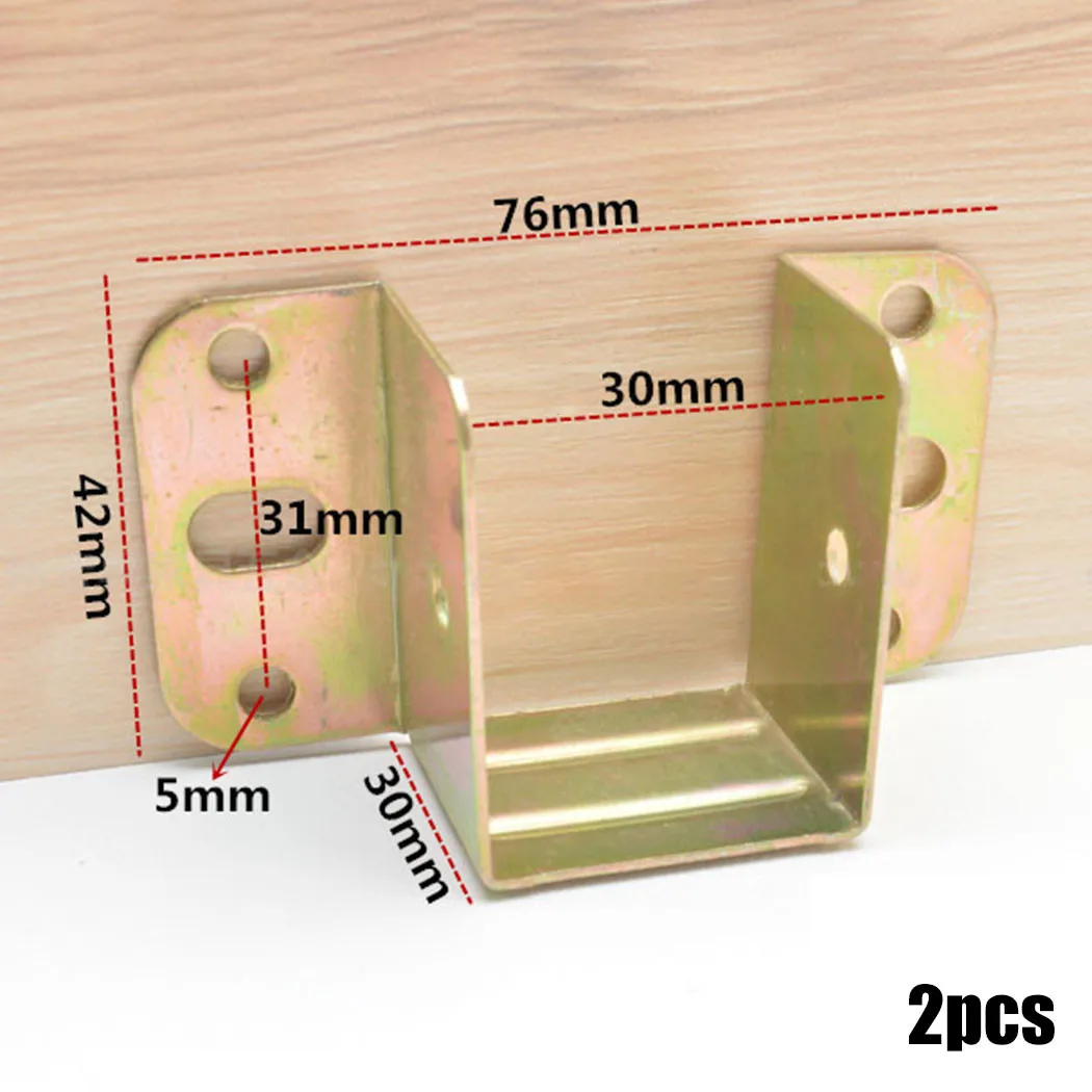 2pcs U Shaped Metal Bed Bracke - Furniture Hardware And Fittings recension och pris