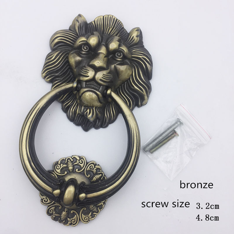 Antique Bronze Lion Head Handl - Furniture Hardware Restoration recension och pris