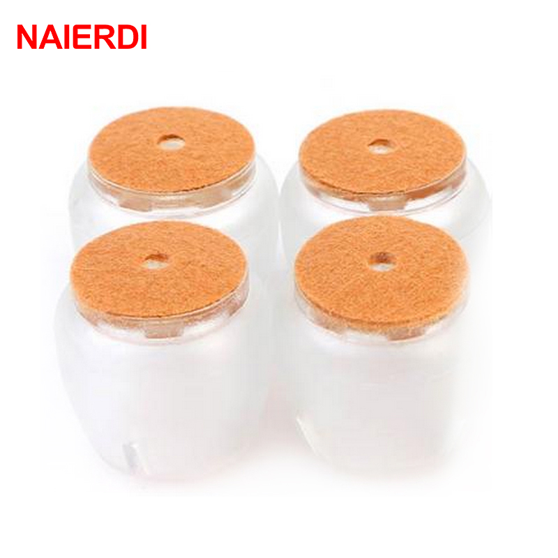 NAIERDI 8pcs Silicone Wood Flo - Furniture Hardware Covers recension och pris