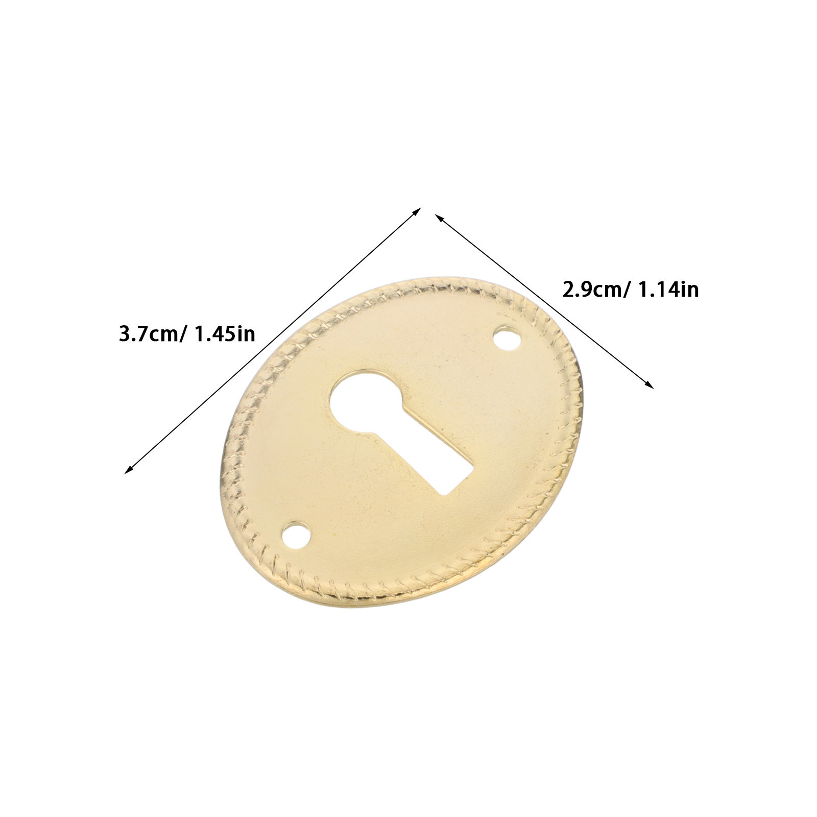 20Pcs Vintage Oval Keyhole Cov - Furniture Hardware Covers recension och pris