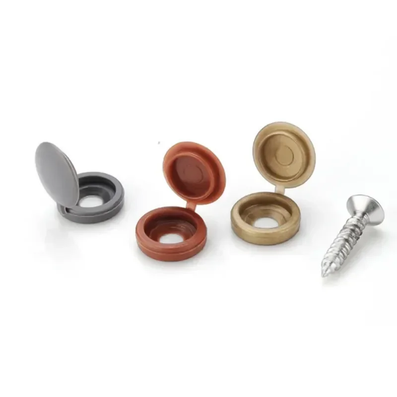 Hinged Plastic Screw Cap Cover - Furniture Hardware Covers recension och pris