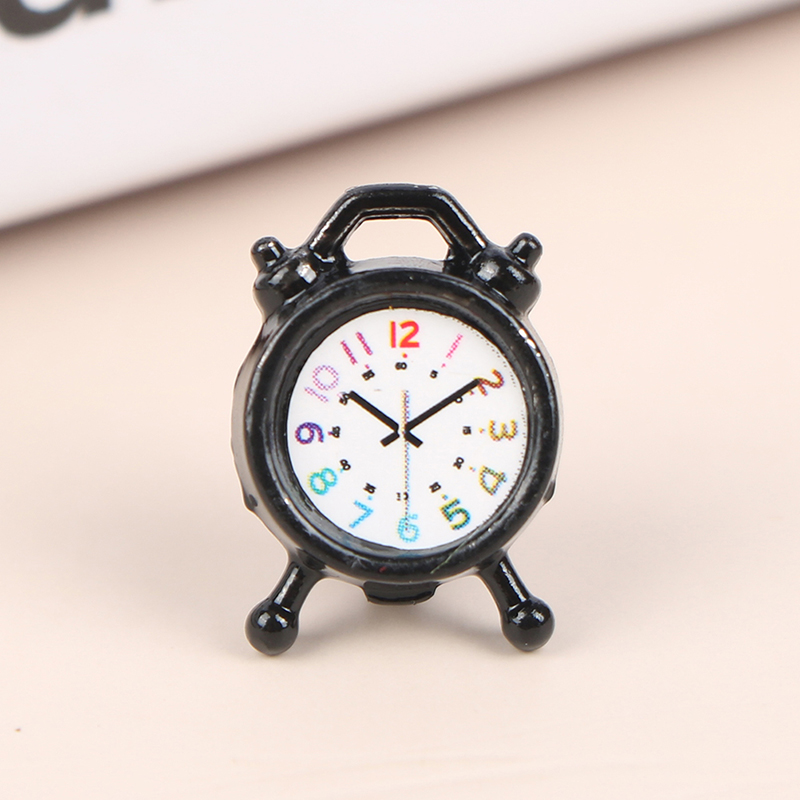 1PC 1:12 Scale Alarm Clock Dol - Home Furniture & Hardware Trading recension och pris