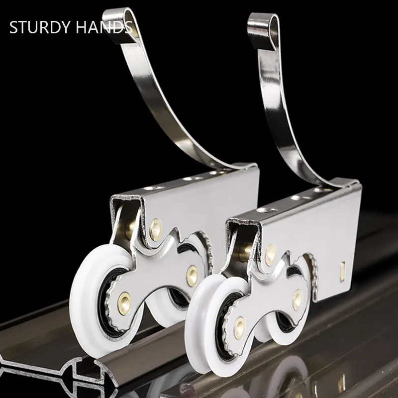 Wardrobe Sliding Door Pulley H - Furniture Hardware And Fittings recension och pris