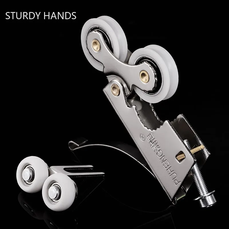 Wardrobe Sliding Door Pulley H - Furniture Hardware And Fittings recension och pris