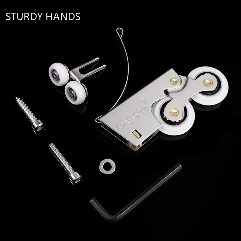 Wardrobe Sliding Door Pulley H - Furniture Hardware And Fittings recension och pris