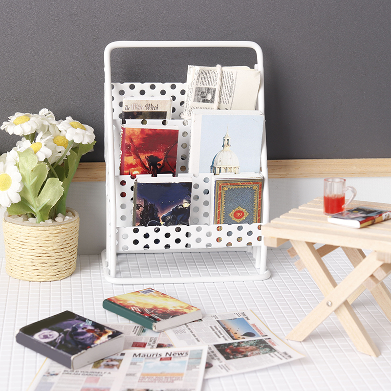 1:12 Dollhouse Iron Storage Ra - Home Furniture & Hardware Trading recension och pris
