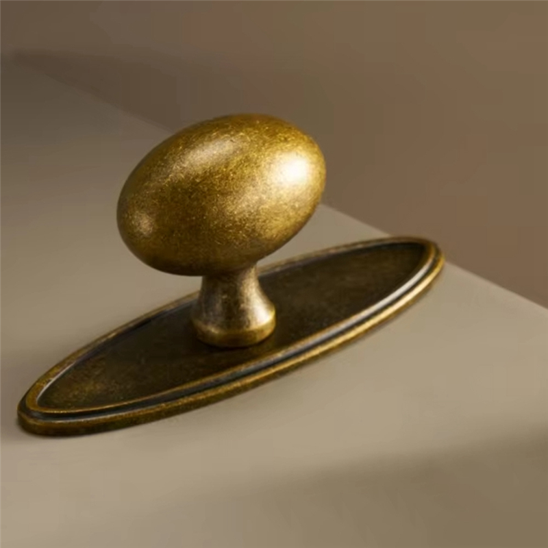 ABGR-Ice Flower Antique Brass  - Furniture Hardware Restoration recension och pris