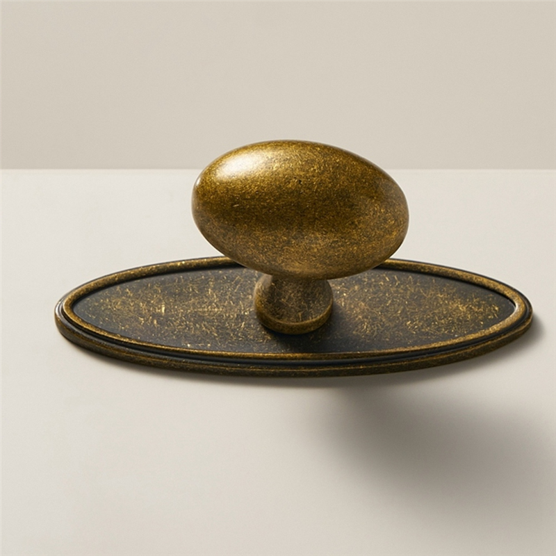 ABGR-Ice Flower Antique Brass  - Furniture Hardware Restoration recension och pris