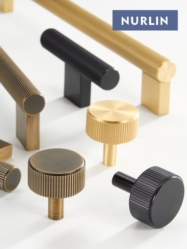 Nurlin Solid Brass New Linear  - Furniture Hardware Restoration recension och pris