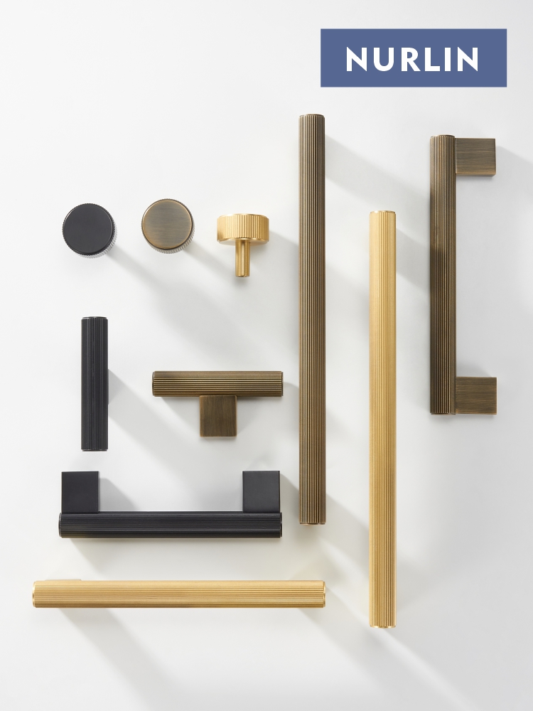 Nurlin Solid Brass New Linear  - Furniture Hardware Restoration recension och pris