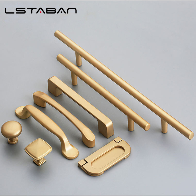 Golden Simple Fashion Aluminum - Furniture Hardware Restoration recension och pris