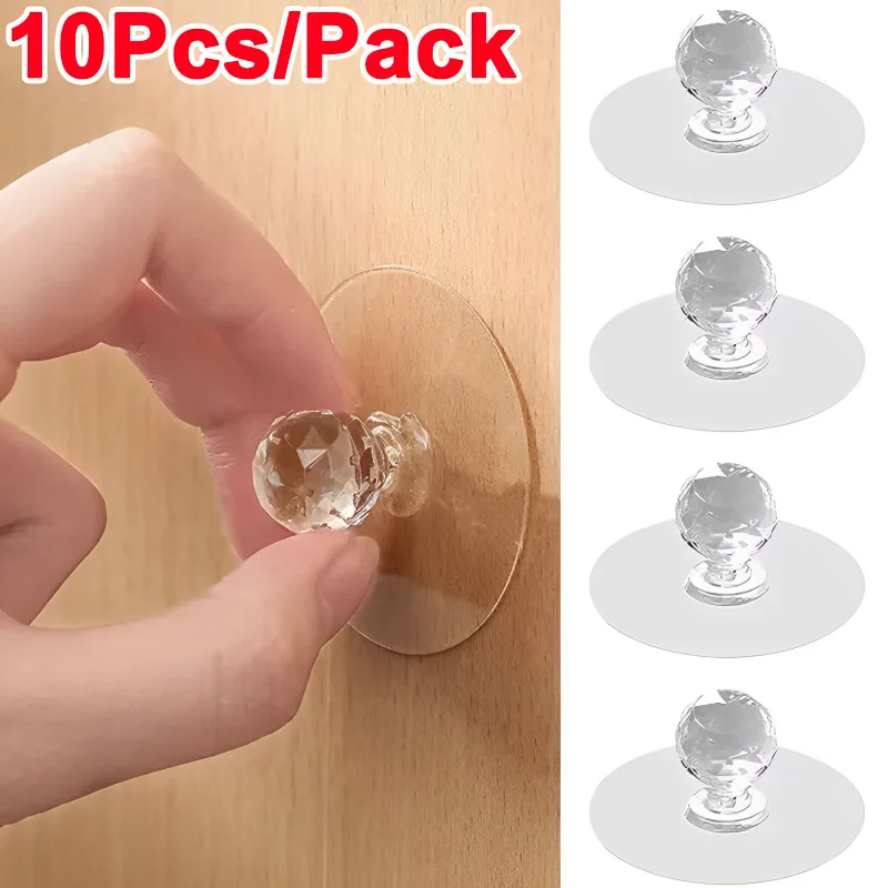2/10Pcs Punch-free Drawer Knob - Furniture Hardware Restoration recension och pris