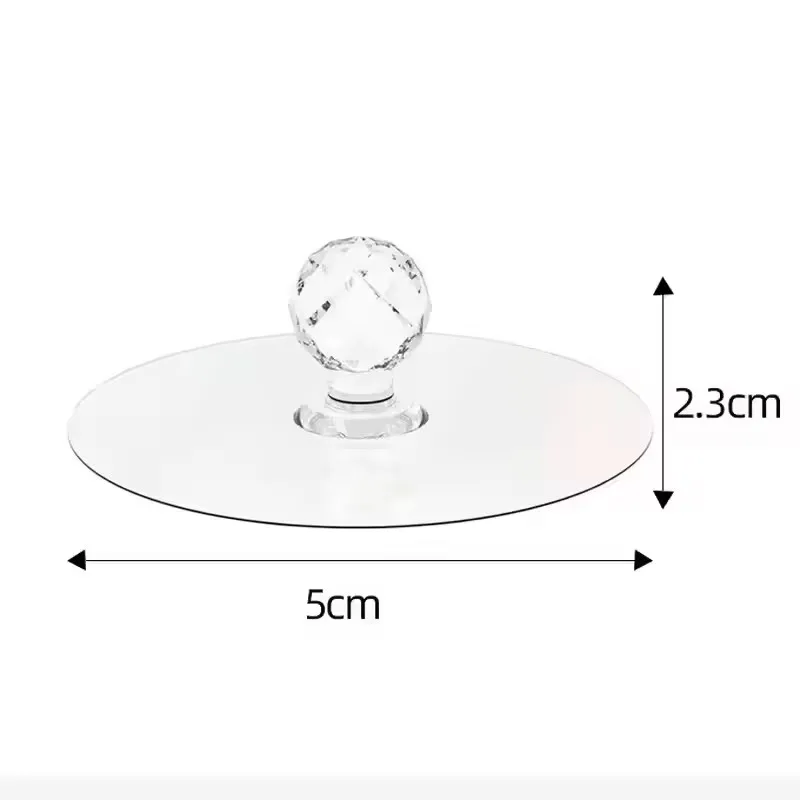 20pcs Transparent Crystal Door - Furniture Hardware Restoration recension och pris
