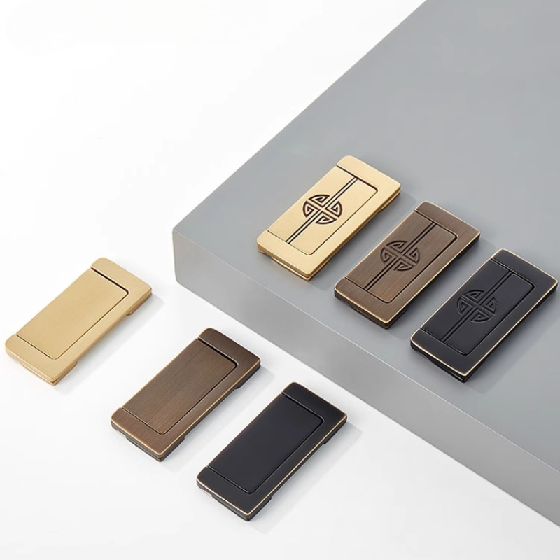 ‌Solid Brass Pull Handles Rece - Japanese Furniture Hardware recension och pris