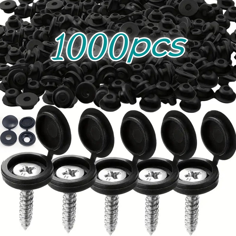 1000pcs Hinged Plastic Screw C - Furniture Hardware Covers recension och pris