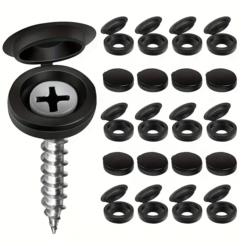 1000pcs Hinged Plastic Screw C - Furniture Hardware Covers recension och pris
