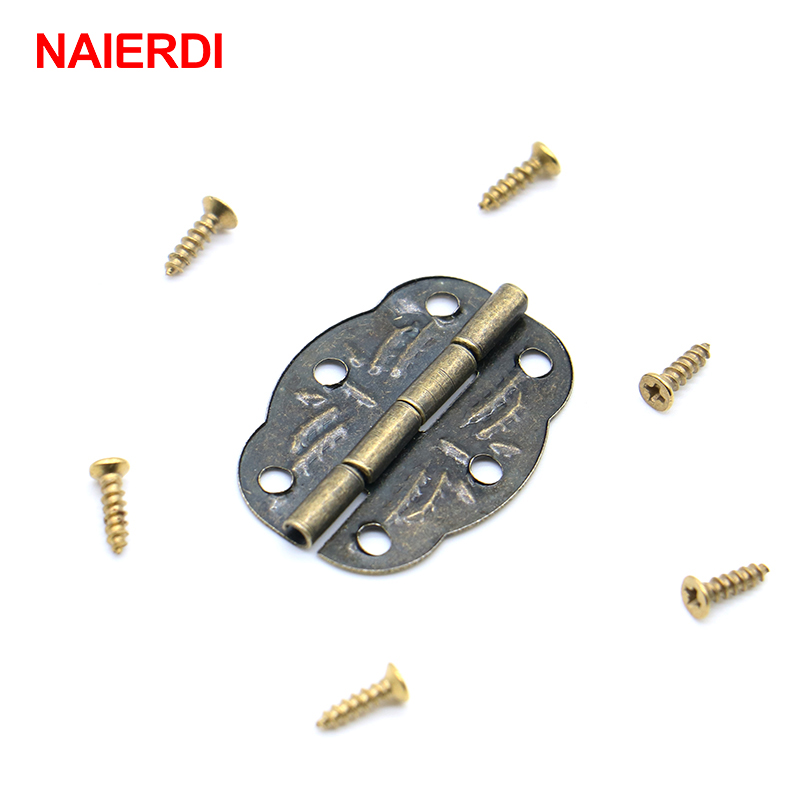 20pcs NAIERDI Bronze Hinges De - Furniture Hardware And Fittings recension och pris